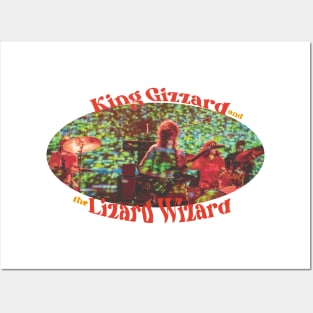 King Gizzard And The Lizard Wizard FanArt Posters and Art